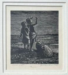 Wood Cut by Haren Das