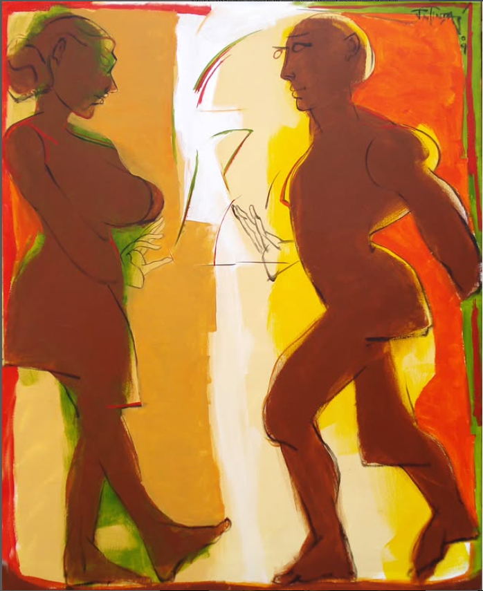 Man - Women in Terra Red