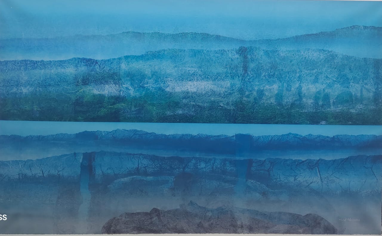 Foggy Morning of Mount Kanchanjunga