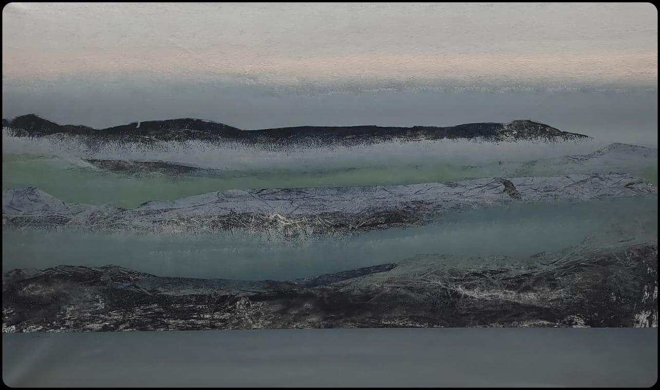 Dusk the View of Kanchanjunga