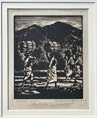 Wood Cut by Haren Das