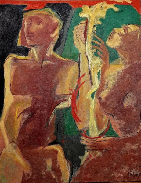 Two Hands in Green